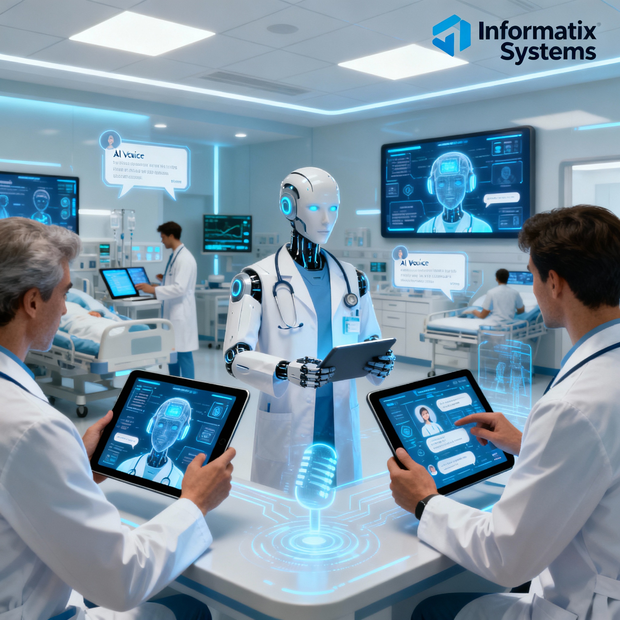 Voice & Chat AI Assistants for Healthcare in 2026 | Informatix.Systems
